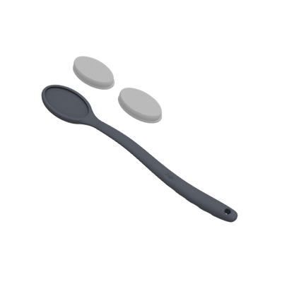 Replacement Pads (Lotion Applicator x 2  Long Handle Scrubber)